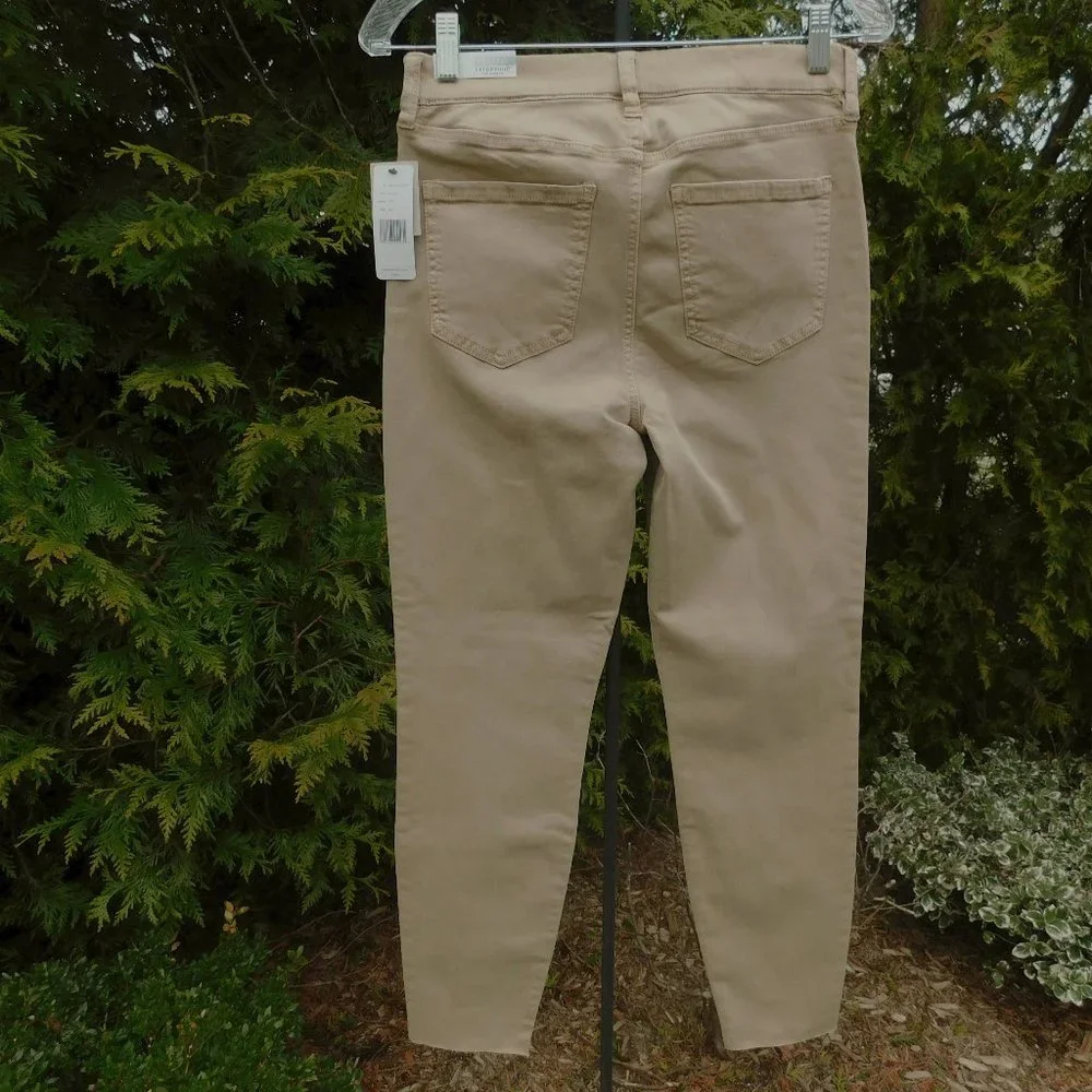 Liverpool Gia Glider Latte Stretch Denim Pullon Jegging Jeans NWT - Picture 4 of 4
